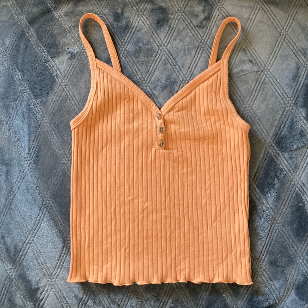 American Eagle Henley Tank Top